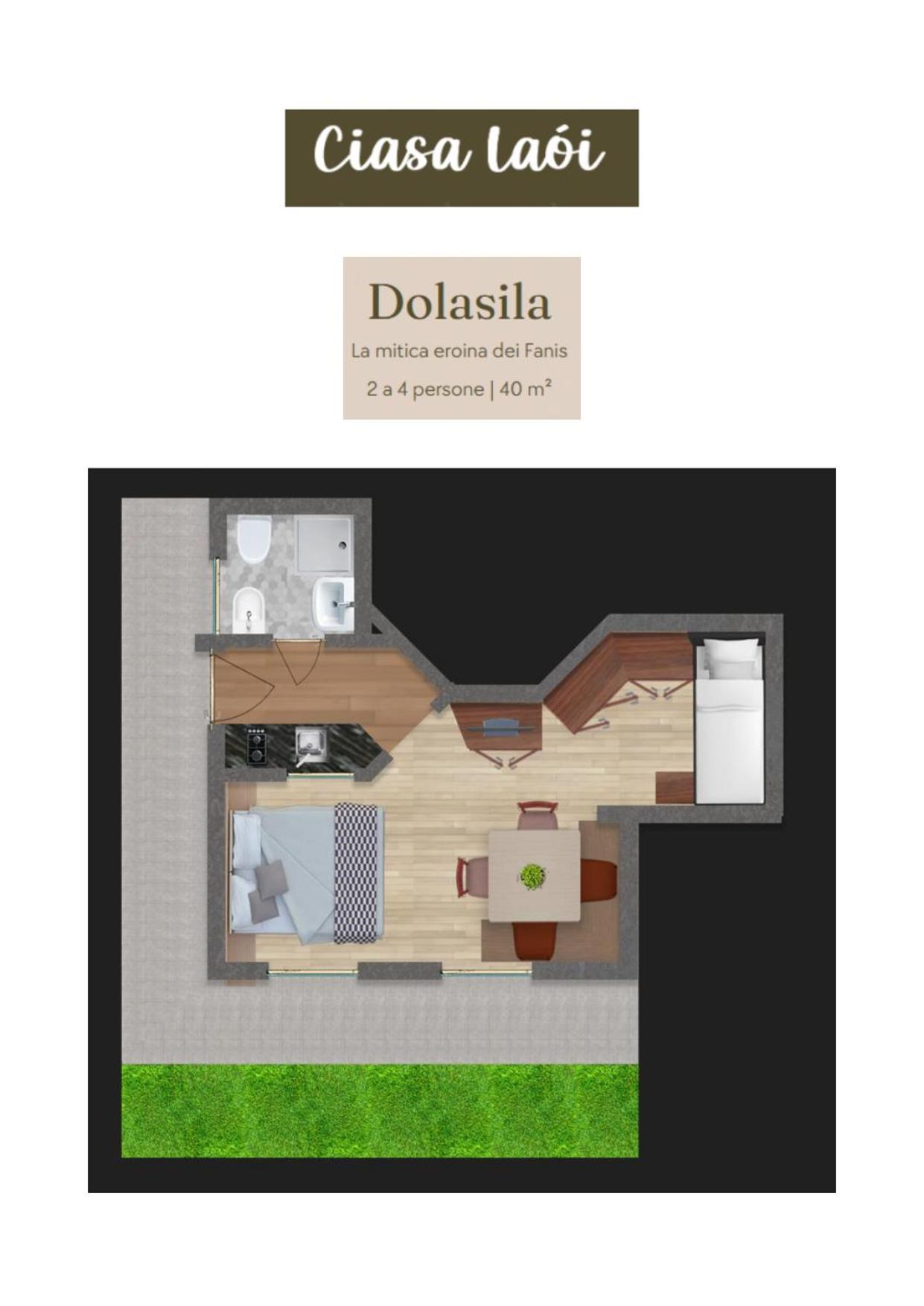 Apartment Ciasa Laoi San Cassiano  Εξωτερικό φωτογραφία