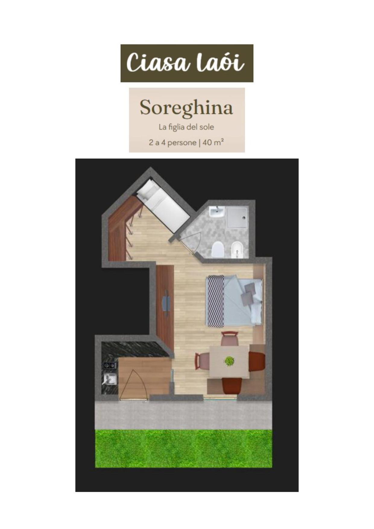 Apartment Ciasa Laoi San Cassiano  Εξωτερικό φωτογραφία